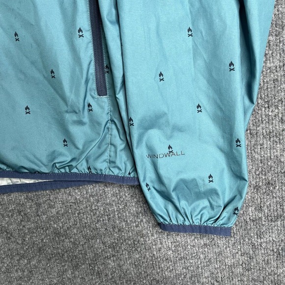 Vintage The North Face Windwall Jacket Men's Small Lightweight Full Zip Hooded - Picture 3 of 8
